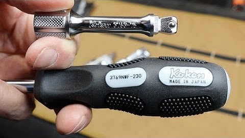 Ko-Ken wobble drivers: Black Friday Scores. Locking wobble hand driver and extension. Sorry Snap On.