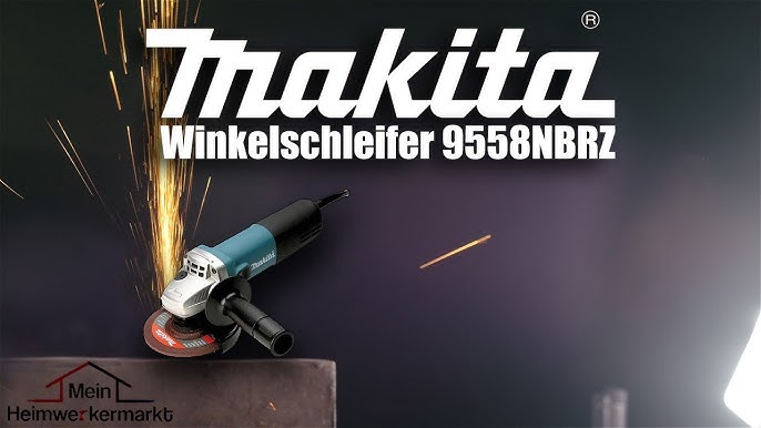 MAKITA 9558NBR 125MM ANGLE GRINDER FROM TOOLSTOP - YouTube