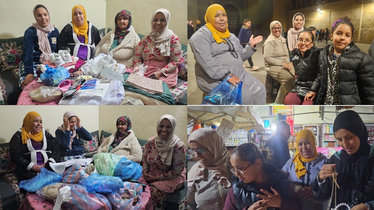 مشينا نفرحو الوليدات🤗هاد المرة درنا تحدي في الكسوة ديال العيد خديجة هيا لي كسات عزيز🤔