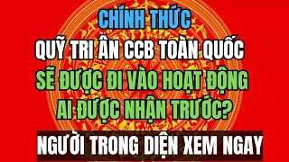 CHÍNH THỨC: Quỹ Tri Ân Cựu Chiến Binh Toàn Quốc sẽ được Hoạt Động – Ai Được Nhận Trước?