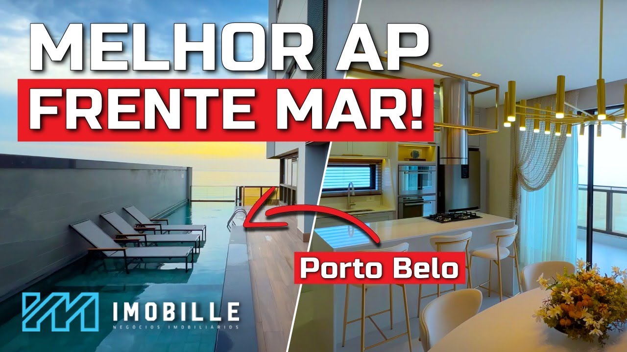 Fui Conhecer o MELHOR APARTAMENTO FRETE MAR de Porto Belo 