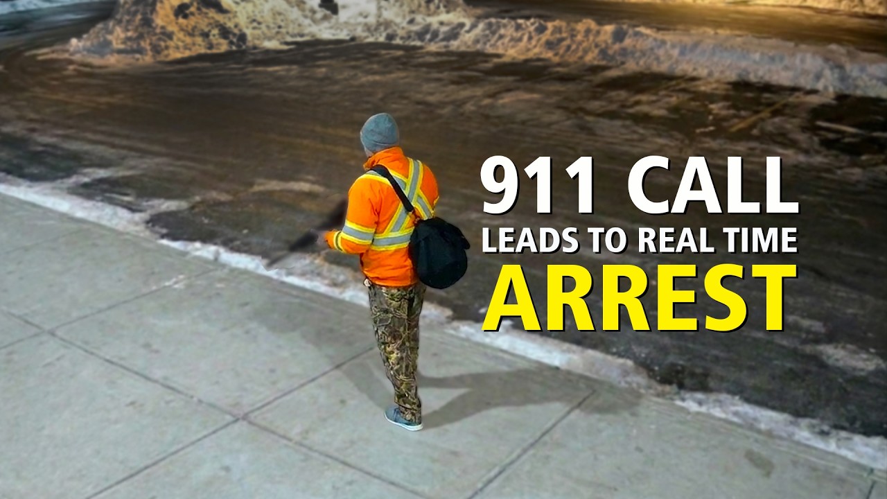 911 Call Leads to Real Time Arrest - YouTube