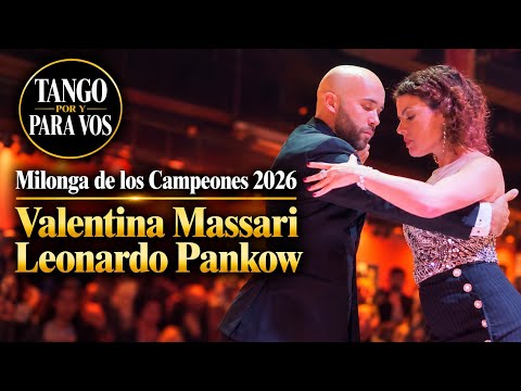 Valentina Massari y Leonardo Pankow. De Floreo (Pugliese) Milonga de los campeones 3sep26