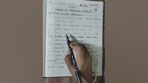 Class 2 Science {Lesson-1 Revision Test (Part 1)}