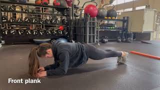 Front Plank Iso Hold