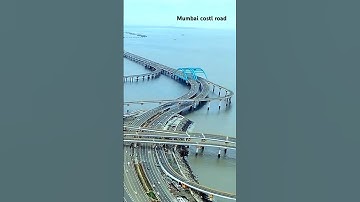 Mumbai coastal Road new#2025 #mumbai #sky view #indiancity