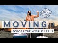 MOVING ACROSS THE WORLD TO AUSTRALIA DURING THE PANDEMIC VLOG EP 1 // Moving from the US