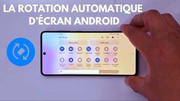 Comment activer ou désactiver la rotation automatique d