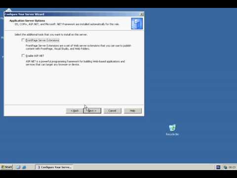 Windows Server 2003   IIS Server Installation