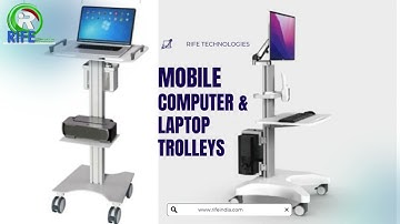 🚑 RIFE Mobile Computer & Laptop Trolleys – Efficiency on the Move! 🚑