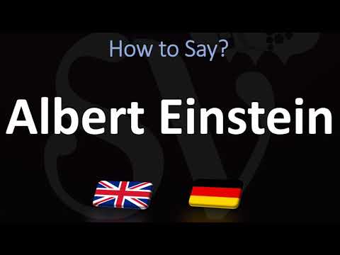 วีดีโอ: Albert Einstein มีสำเนียงแบบใด?
