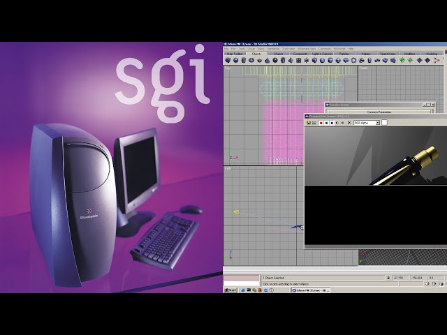 コンピュータ・IT 3D Studio MAX effects reference 1,2 &PCG 3D Studio MAX R3 on an SGI 320 Visual Workstation - YouTube