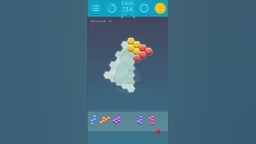 Puzzlerama Blocks Hexa Advanced Solution Level 19