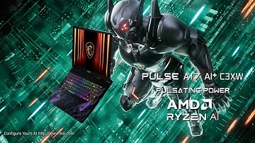 Pulse A17 AI+ C3XW - Pulsating Power | MSI