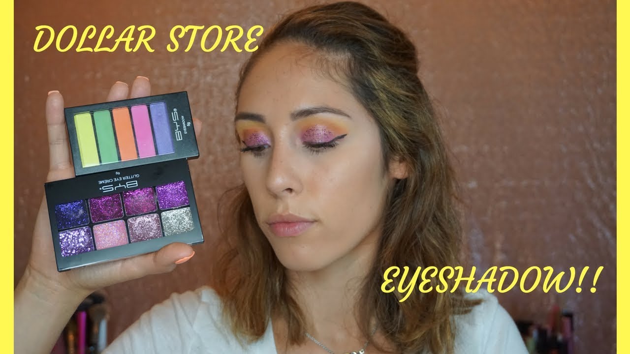 VIBRANT DOLLAR STORE EYESHADOW TUTORIAL!!! YouTube