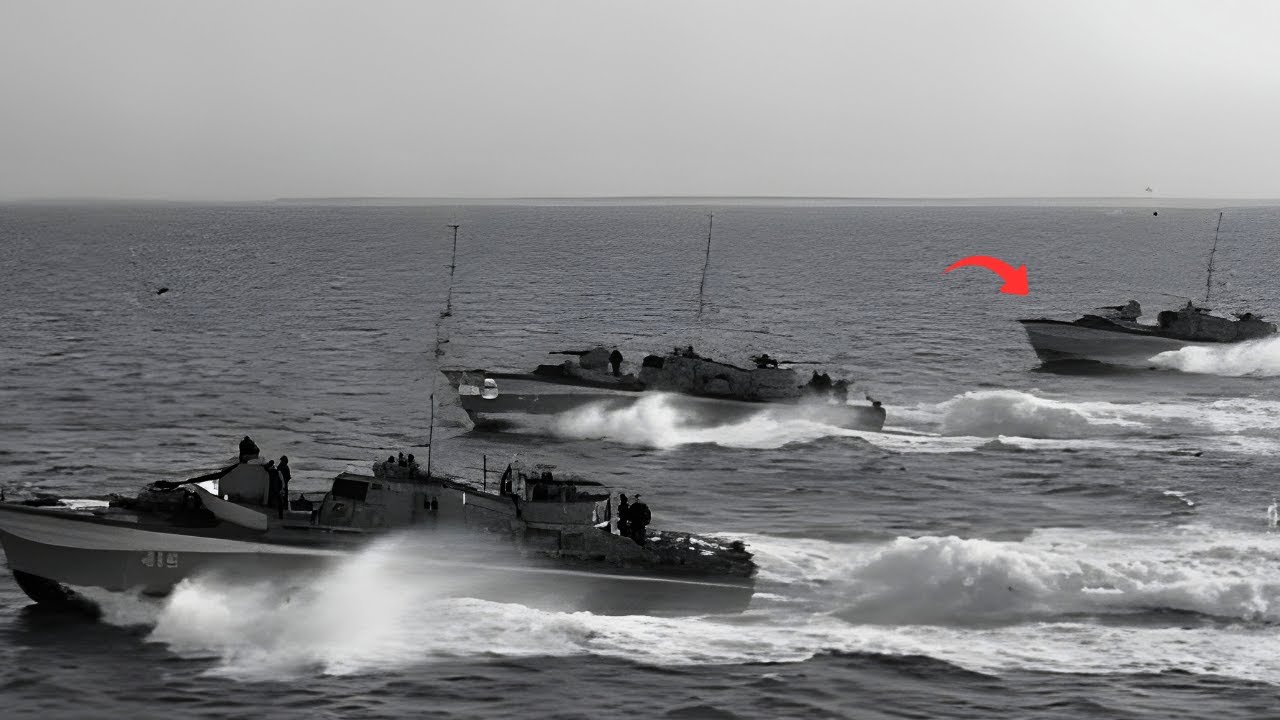 Germans Never Expected 9 British MTBs To Sink Their Convoy From Behind