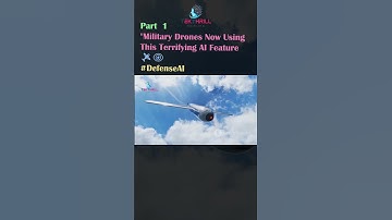 Military Drones Now Using This Terrifying AI Feature 🛩️👁️ #DefenseAI #AutonomousSystems PART 1