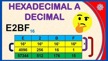 ✅ HEXADECIMAL a DECIMAL - Ejemplos Resueltos #2 | Sistemas Numéricos