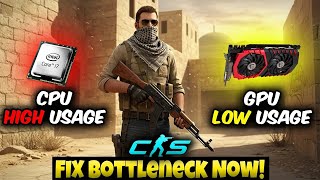 CS2 CPU Bottleneck & Low GPU Usage FIX – Boost FPS & Stop Stuttering