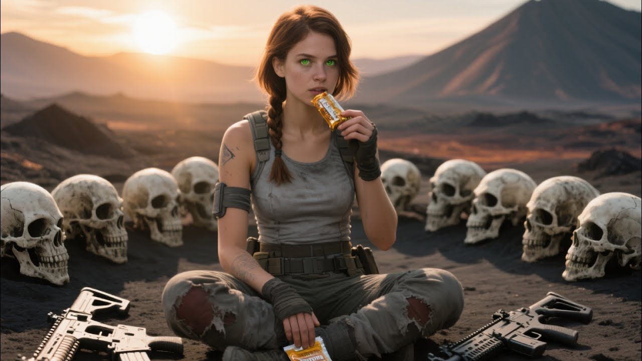 Dix prédateurs aliens traquaient la cadette humaine elle revint avec leurs crânes pour seule réponse