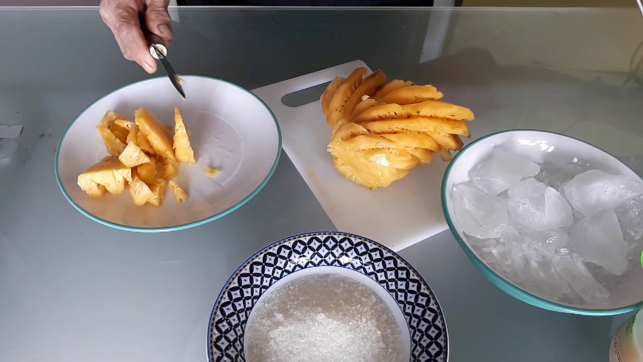 Cara membuat Jus Nanas 