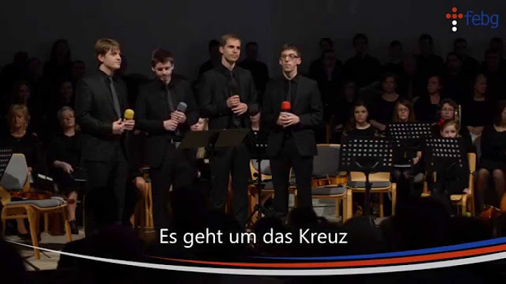 It's about the cross | Es geht um das Kreuz | Passionssingen 2015 | FEBG Espelkamp
