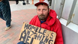 Homeless Man Asks: 'If the Shelter Is Full, Why Don't They Build a New Shelter?'