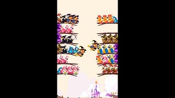 Bird sort 2 colour Puzzle game 🐦 levels 53 #gamer #pubgmobile #games #gameplay #puzzle