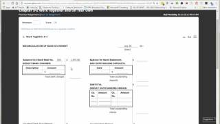 Work Together 5-2 Bank Reconciliation