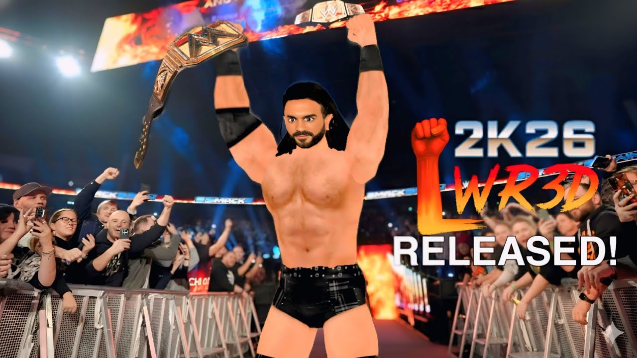 WR3D 2K26 RELEASED! NEW MOVES, TAUNTS FOR PC & ANDROID