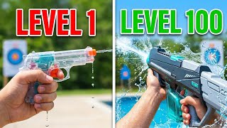 Information Level 1 vs Level 100 Water Gun Challenge! Guide
