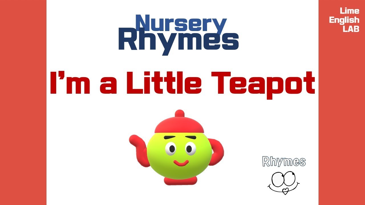 [Nursery Rhymes _ I'm a Little Teapot] Rhyme Recognition YouTube