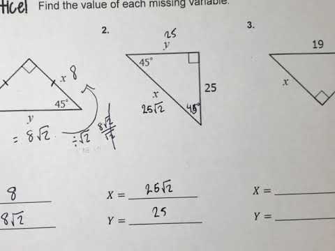 rules for special right triangles rules for special right triangles