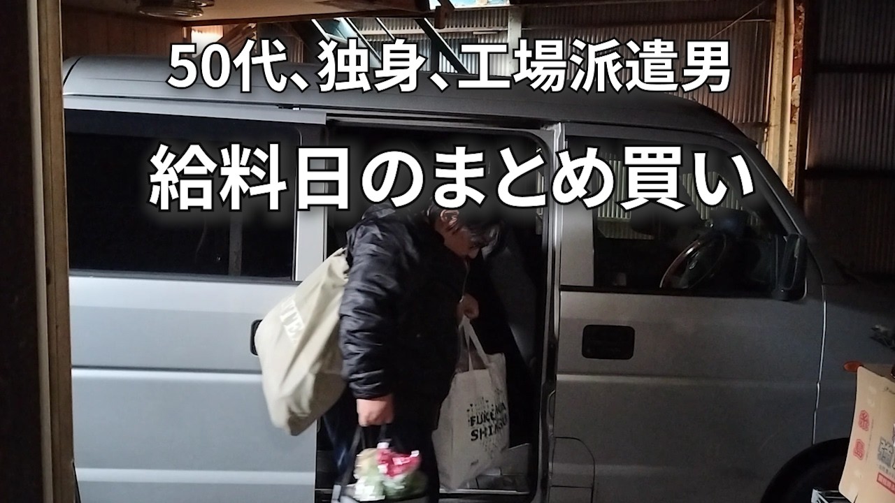 【給料日はまとめ買いの日だ】いつも買っている商品を紹介します！買ったもので晩酌