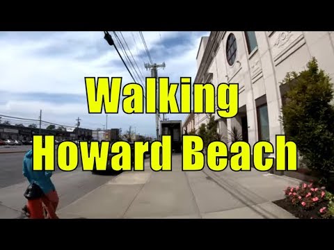 ⁴ᴷ Walking Tour of Howard Beach, Queens, NYC - Cross Bay Boulevard