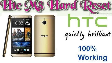 Htc M8 Hard Reset