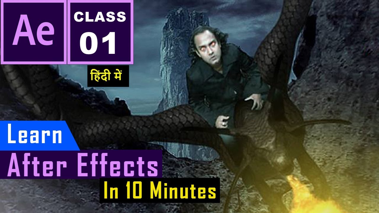 Learn After Effects in 10 minutes in Hindi |After Effects for Beginners ...