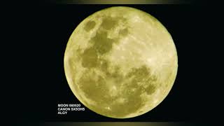 Zooming To The Moon 060520 Canon Sx50Hs