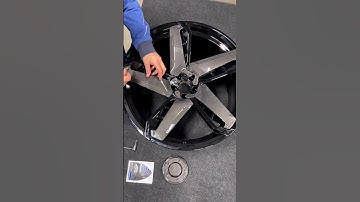 Custom forged wheels with carbon fiber blades