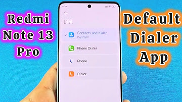 Change Default Dialer app Hyper OS Redmi Note 13 or 14 smartphones 