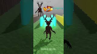 MORPHS TRYING TO BREAK TROUGH 😂 #roblox #99nightinforest #shorts