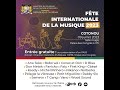 Fete international de la musique 2023 a cotonou