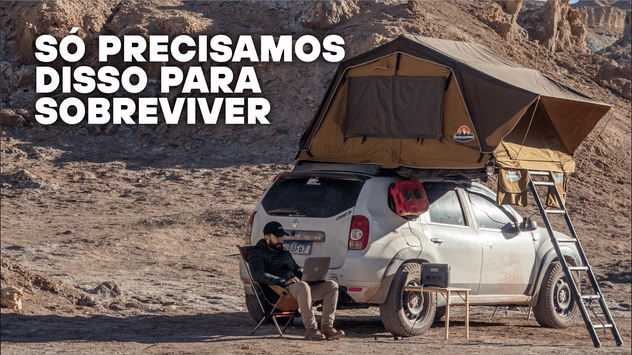 Sobrevivendo no DESERTO MAIS SECO do mundo