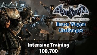 Batman: Arkham Origins - Intensive Training [Bruce Wayne] 100,700 - Combat Challenge