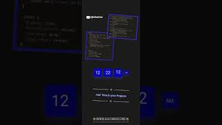 How to add time in website free source code download | timer using css and javascript ‎@rjksharma 