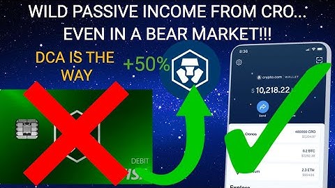 CRO COIN DEFI STAKING CALCULATIONS 50% MIN. RETURN!!! CRYPTO.COM DEFI WALLET