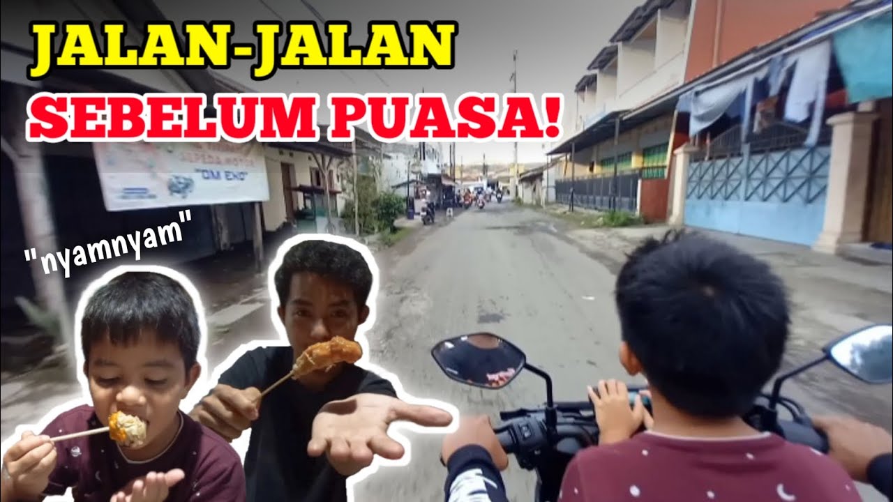 Momen Terakhir Sebelum Puasa Dimulai