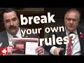 Are You Breaking Your Own Rules Treasury Board President Pressed On Partisan Branding In Govt Ads 