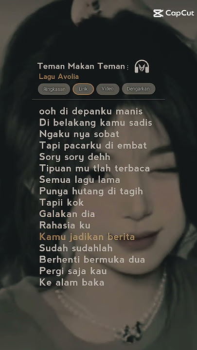 siapa yang tau nama penyanyi nya