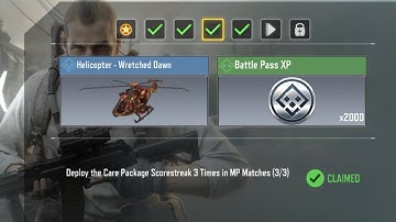 Deploy the Care Package Scorestreak 3 Times in MP Matches